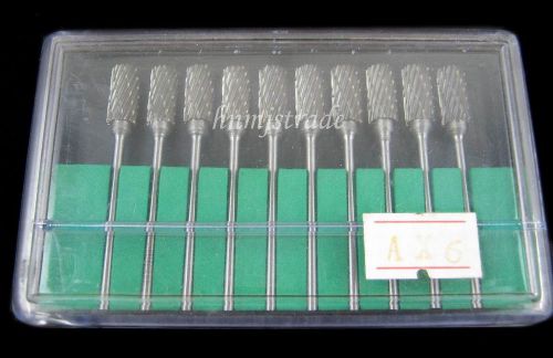 Dentistry Steel Tungsten carbide burs Dental Lab Equipment AX6 (hnm)