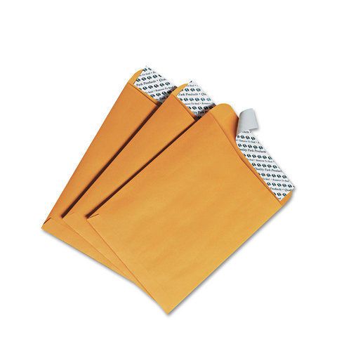 Quality park qua44162 brown redi-strip catalog envelope, 6 x 9, brown kraft, for sale