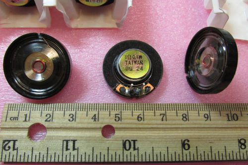 Loudspeaker Speaker 8 ? Ohm 0.1W 8 Ohm Small 29mm Loud Speaker Projects Qty of 2