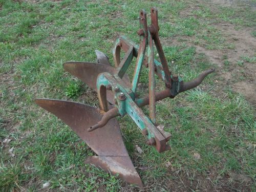 Set of 12&#034; Ferguson 3 pt double garden plows