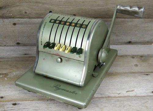Vintage Paymaster Series S-1000 Check Writer Machine RBRL10186