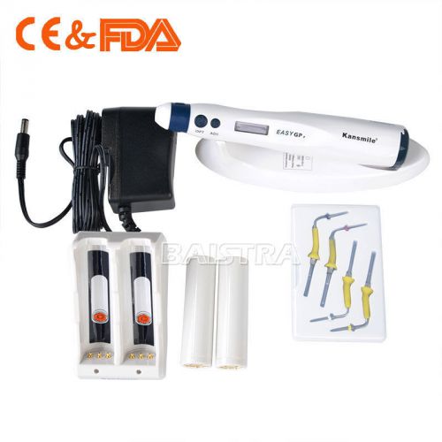 Hot Dental OBTURATION ENDO SYSTEM Cordless gutta percha Heated Pen w/ 4 Tips