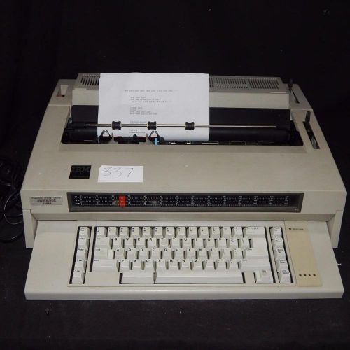 f337) IBM Wheelwriter 3 Typewriter tested business machine