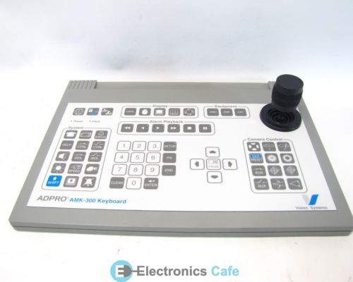 Vision systems adpro amk-300 security/surveillance keyboard control module for sale