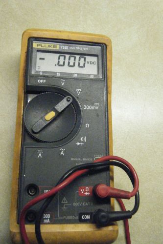 FLUKE MULTIMETER 73 3