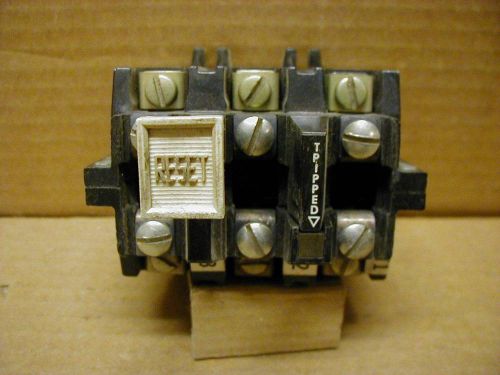 Allen Bradley 592-BOV16 Overload Relay, Contact Block 595-AO2