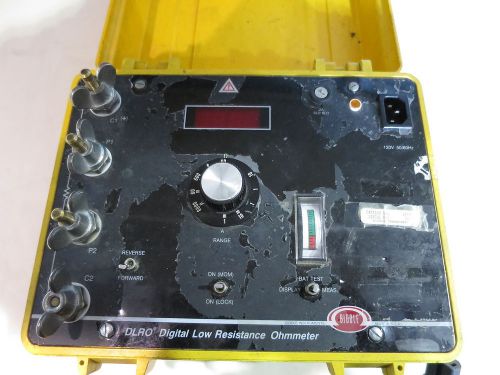 Megger Digital Single-Pak General Purpose Low Resistance Ohmmeter Model 247001