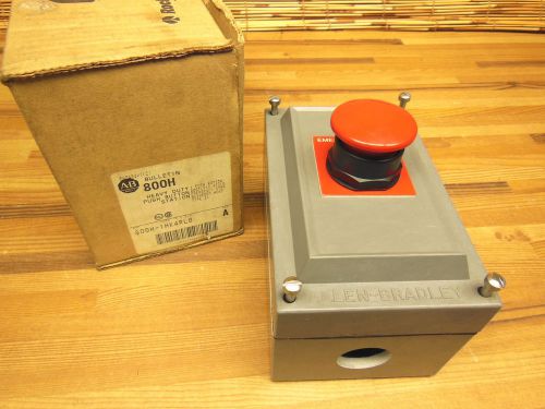 Allen Bradley 800h-1hk4rlg Emergency STOP 4X enclosure