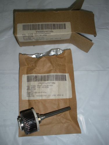 MCGUIRE VARIABLE RESISTOR DLA900-85M-P606 RP101FK2R5KK MIL-SPEC NOS Variable