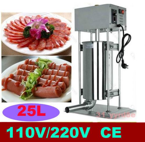 Automatic sausage filling machine 25l stainless steel sausage filler maker for sale