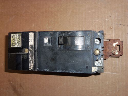 SQUARE D FA 2 POLE 60 AMP 240V FA22060 CIRCUIT BREAKER BLACK FACE FLAWED