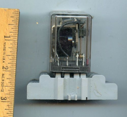 Amf potter and brumfield kup-11d15 relay 12vdc coil + p+b socket 27e21 for sale