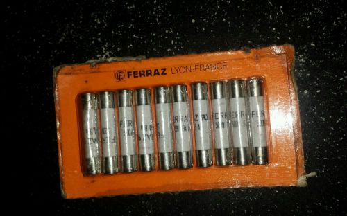 NEW IN SEALED PACK  LOT (10) MiNI Fuse FERRAZ SHAWMUT  8amp 6x32  500VAC B085446