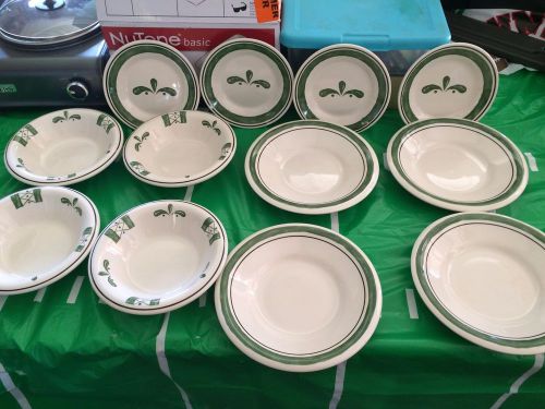 Buffalo China Olive Garden Restaurant Ware 12 Piece set service for four