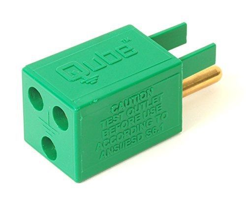 Q007-T ESD Grounding Cube - Tube of 5