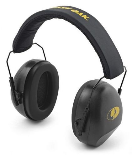 Mossy Oak MO-STKM-BL Black Starkville 26 Shooting Earmuffs