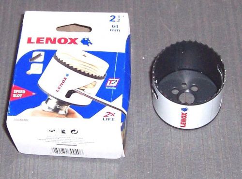 Lenox tools 3004040l 2-1/2&#034; bi-metal speed slot hole saw for sale