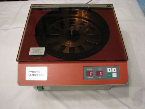 MILES CYTOTEK 4325 CYTOSPIN CYTOCENTRIFUGE CENTRIFUGE / ROTOR