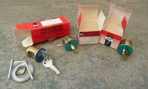 NIB mortise cylinder lot  LSDA