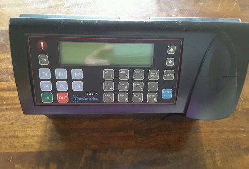 Time clock time america ta785 synel sy 780a for sale
