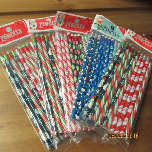 50 pcs Lovely Holiday Pencil Wholesale School Supply Lot