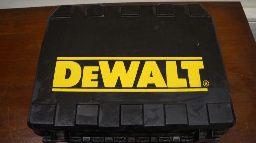 DEWALT D25313K hammerdrill *empty case only*  storage