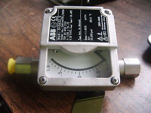 ABB FLOWMETER 1/2&#034; 0-1.9 D10A32-5