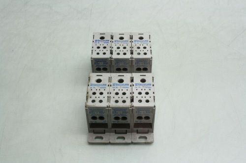 6 ferraz shawmut fspdb2a finger-safe power distribution blocks / 175a / 600v for sale