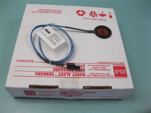 Lot (4) 1-1/2&#034; BS&amp;B Type SAS Sanitary Alert Sensor NEW F11 (2056)