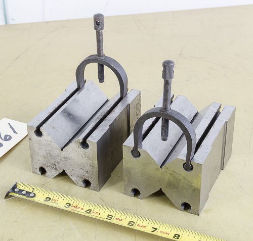 V-Block Set; Precision; Fowler; 5&#034;x3&#034;x3&#034; (CTAM 9661)