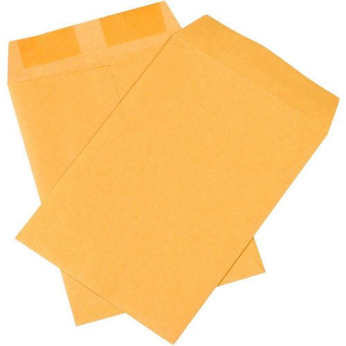 Quality park 41065 quality park catalog envelopes,7-1/2x10-1/2,28lb,kraft,500/bx for sale