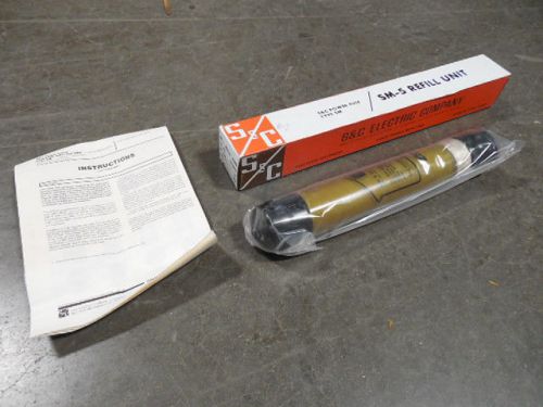 NEW S&amp;C 133300R4 SM-5 Power Fuse Refill Unit 23 kV 200E Amps