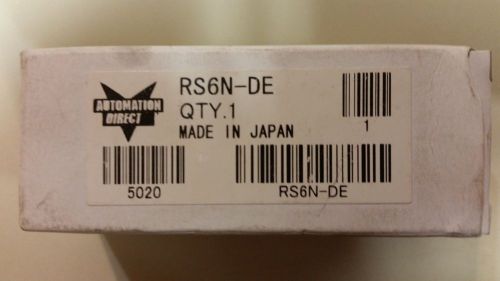 RS6N-DE negative logic relay