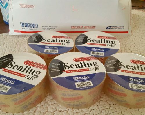 packing sealing tape 550 yards (5 rolls lot)109 yard each roll FREE SHIPPING