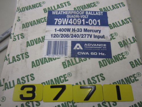 ADVANCE WEATHERPROOF BALLAST  12060146 QUADRI VOLT