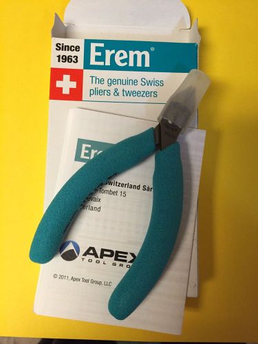 EREM 512N ESD-Safe Wire Cutter Diagnol Cutting Pliers 4.5&#034; Semi-Flush Swiss Made