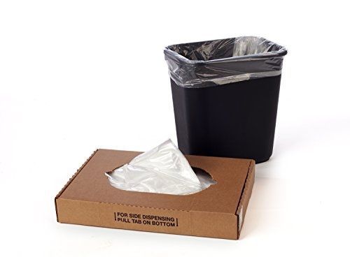 USPolyPack 4 Gallon High Density Trash Bags, 2000 Count, 18&#034; Length x 17&#034; Width