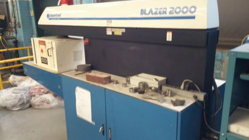 Yag laser 4x4 Quantrad Blaser new in 2000 &#034;Carbon Yag Cutting &#034;