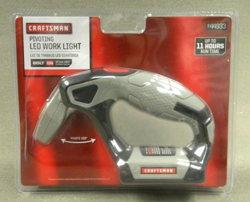 Craftsman Bolt On -Pivoting LED Work Light- (9-44933) *20 Volt MAX*  (R1)