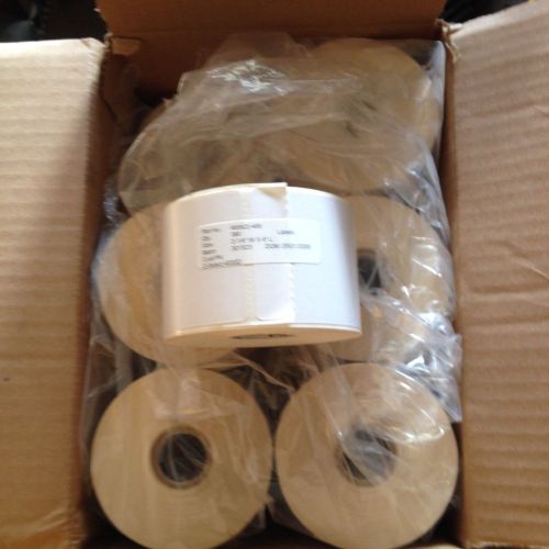 12 rolls Zebra labels part # 800522-405 21/4 x 4