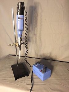 Nice IKA Ultra-Turrax T8 Dispersing Unit Homogenizer Power Supply / Tool &amp; Stand