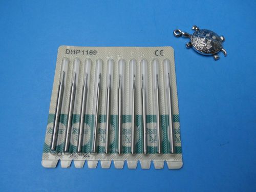 Miltex DHP 1169 Dental Hand Piece Carbide Burs, Package of 10 Pieces.