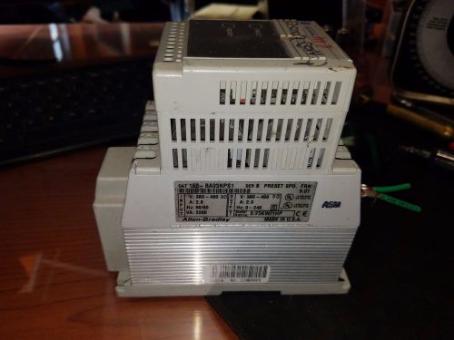 Allen Bradley 160-BA03NPS1 Speed Controller 1HP 0.75KW