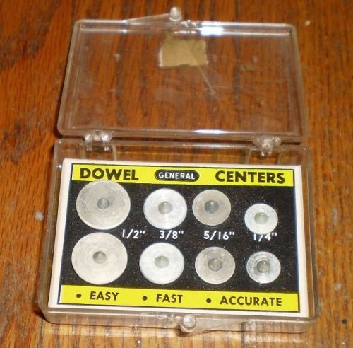 Vintage  # 388 general hardware dowel centers 1/2&#034; 3/8&#034; 5/16&#034; 1/4&#034; for sale