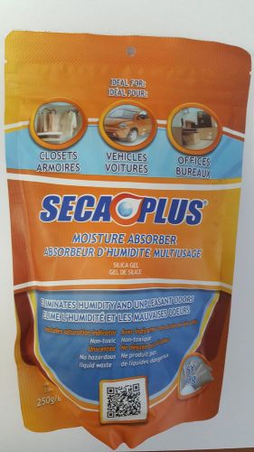 SECAPlus Indicating Silica Gel Desiccants. (5 Packs of 50g) CAMEN America