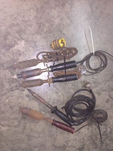 Vintage Hexacon ? American Beauty ? Large Soldering Irons 300W 330W