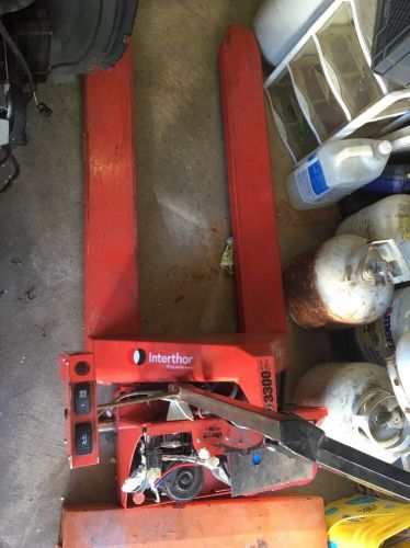 USED INTERTHOR  Pallet Jack  12 VOLT 3300 Lbs Local Pick Up