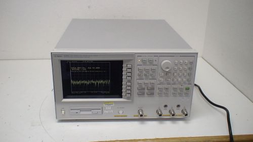 Agilent 4395a 10 hz - 500 mhz network/spectrum/impedance analyzer op:10 for sale