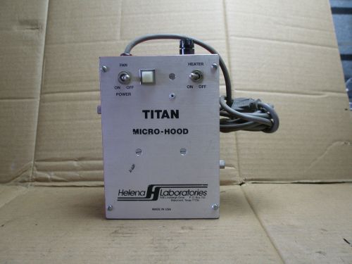 Titan Micro Hood  Helena Labratories 8009