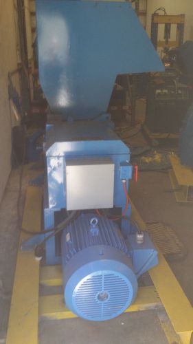 30 HP Wortex XL15 Rebuilt Granulator new blades 2 screens